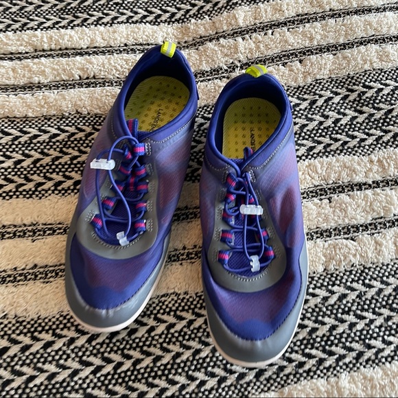 Lands' End Shoes Nwot Lands End Womens Water Shoes Royal Plum Sz85
